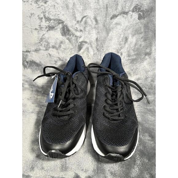 Fila Black Women's Tennis Shoe Size 8 1RM00577-419 New - Picture 1 of 7